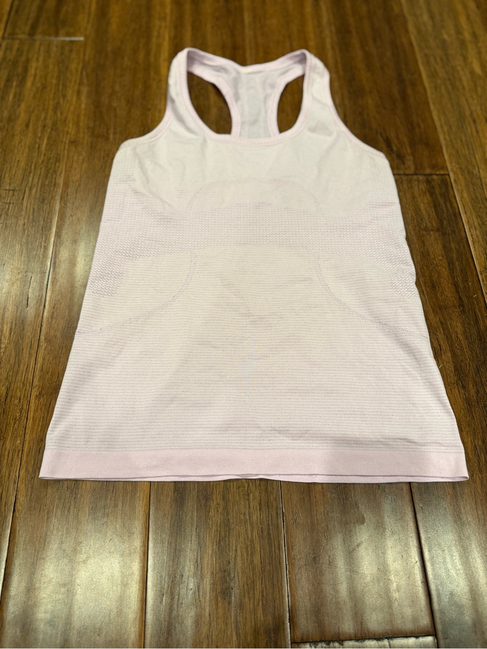 Lululemon Light Pink Racerback Swiftly Tech Seamless Tank